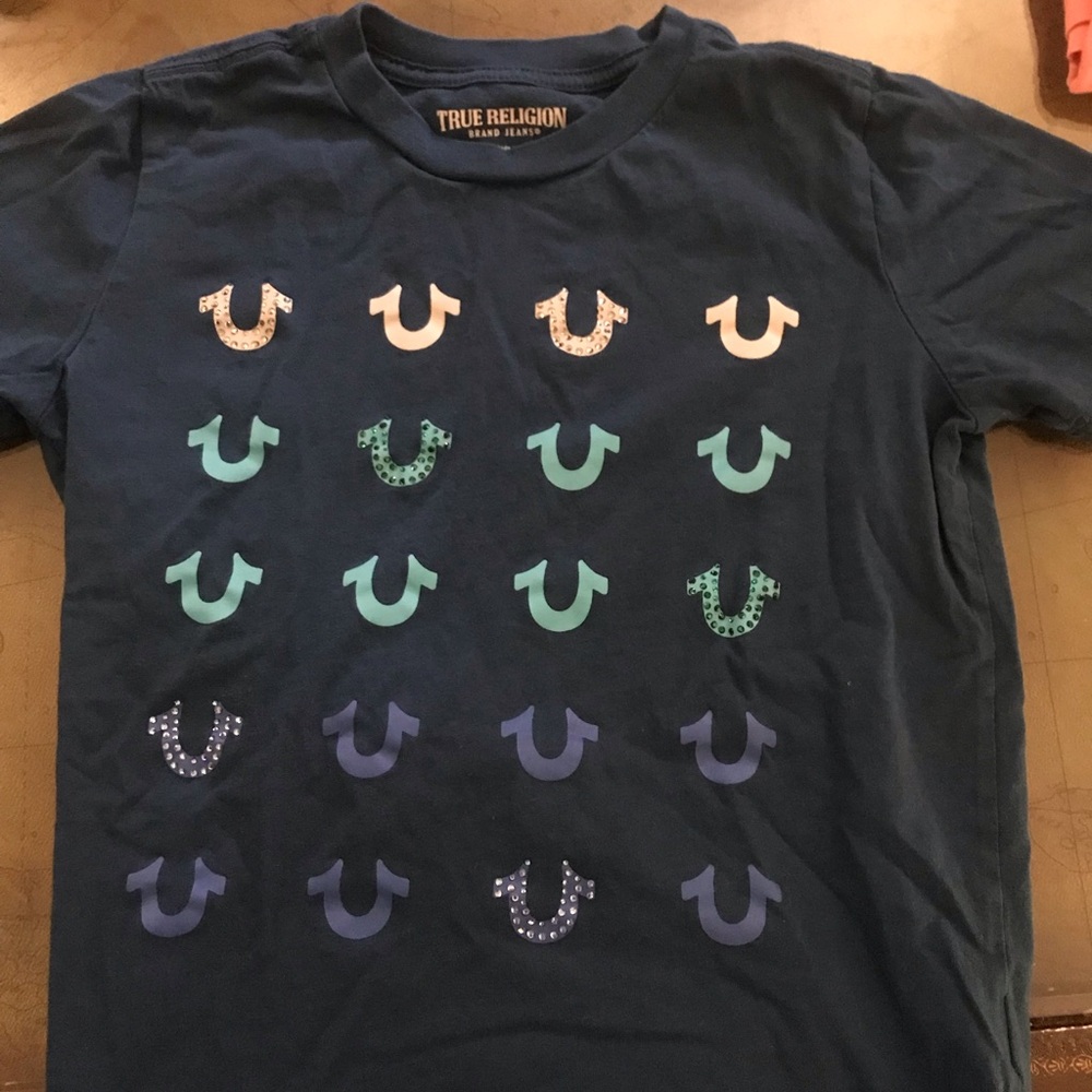 True Religion Little Kids Shirt in Navy Blue